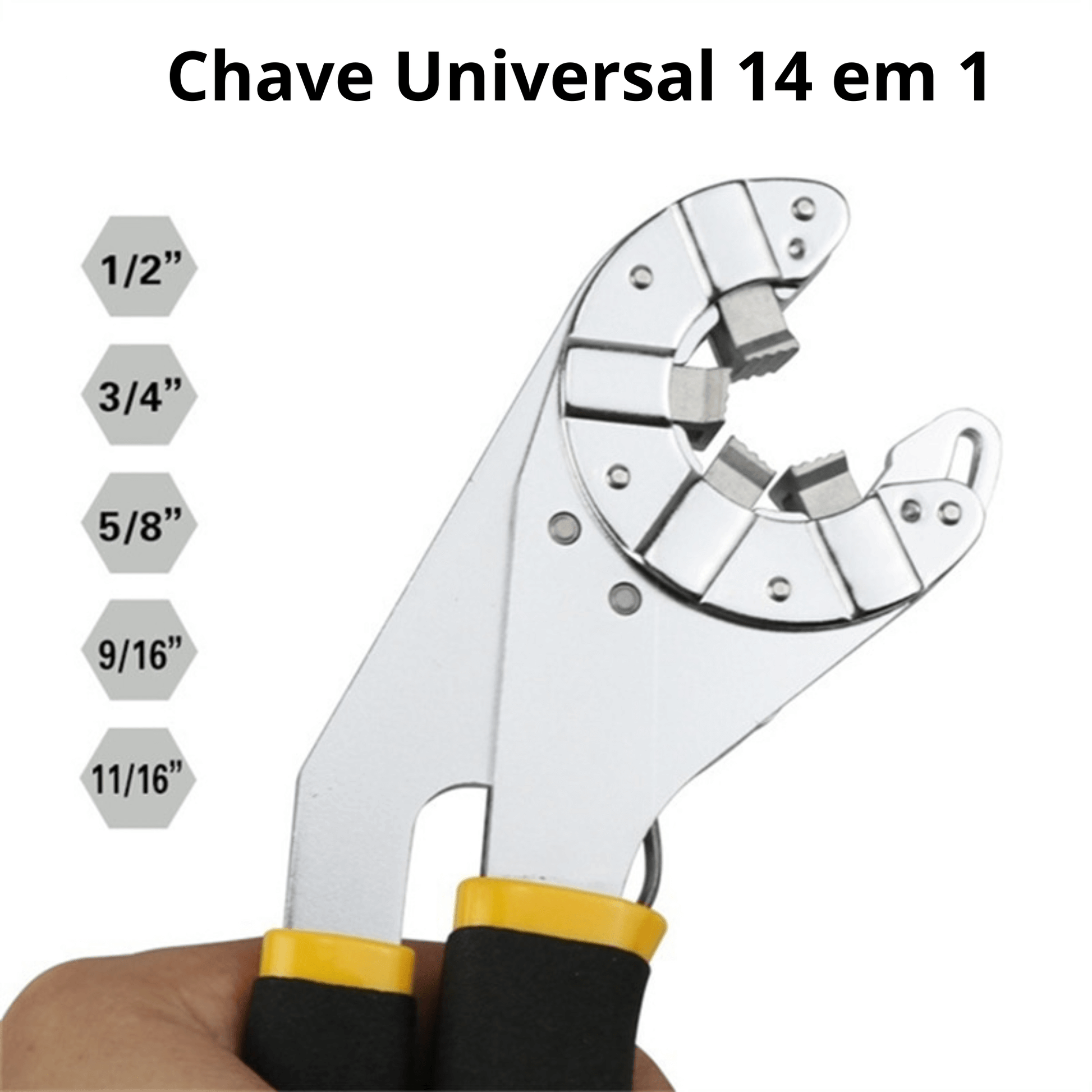 Kalaidun chave ajustável 6/8 Polegada universal chave inglesa grande  abertura multi chave conjunto parafuso porca torneira para ferramentas de  reparo doméstico mão - AliExpress